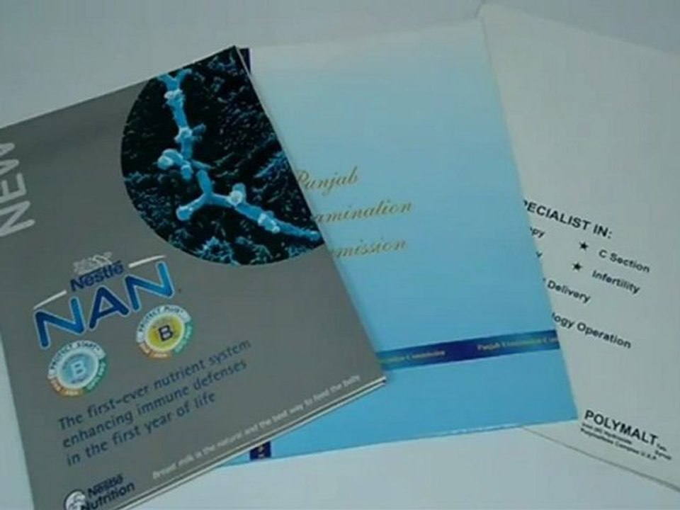 Custom Presentation Folder, Presentation Folders Custom