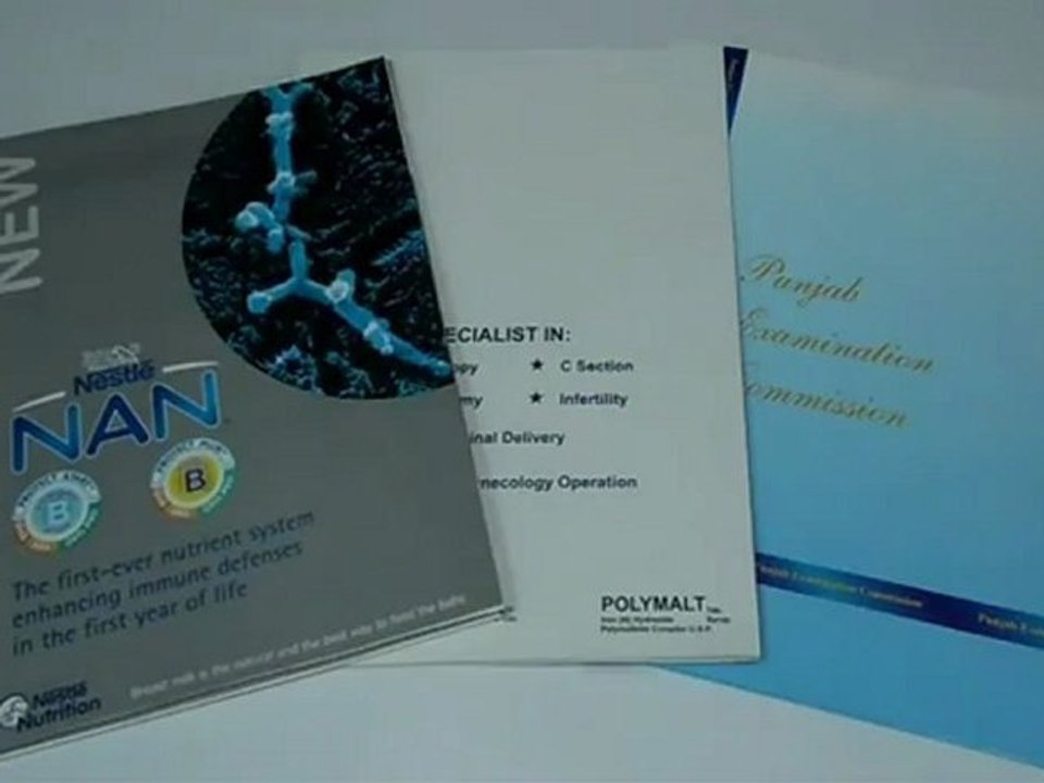 Decorative Pocket Folders, Laminated Pocket Folders