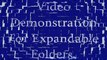Expanding Folders, Expandable File Folder