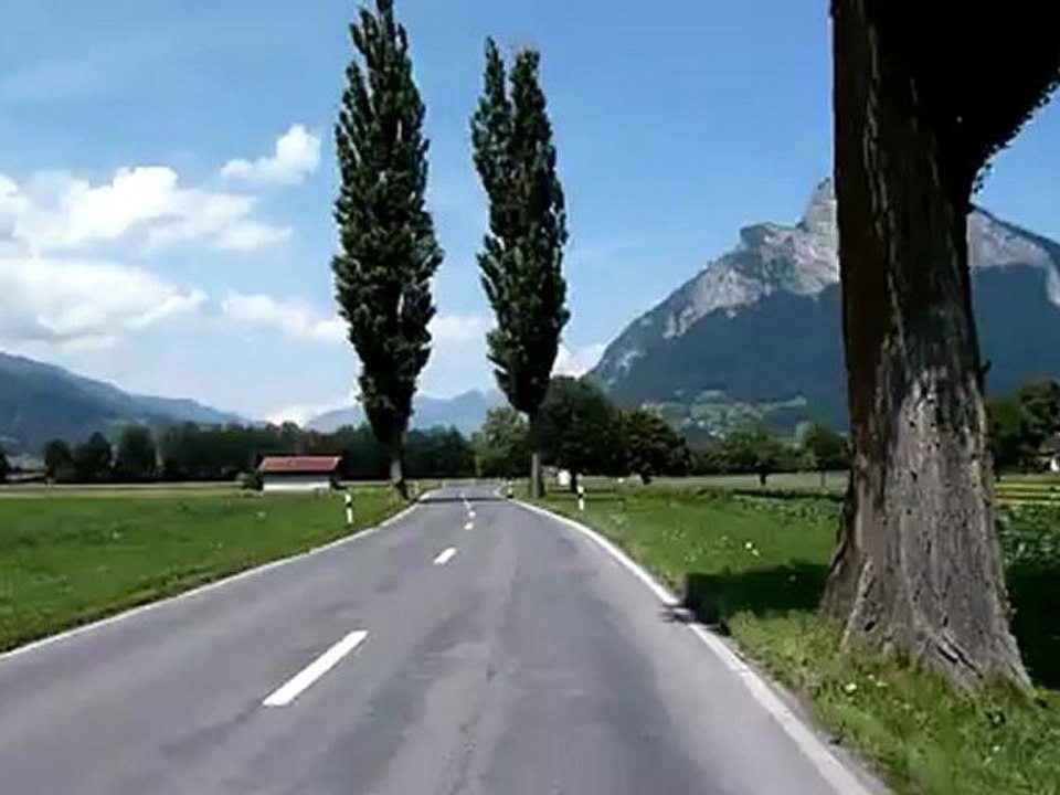 La Suisse vers Sargans