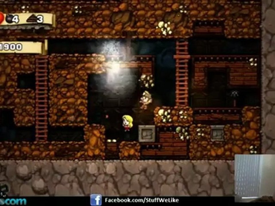 Spelunky gameplay
