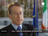 Giulio Terzi: l'Italia vuole un rafforzamento europeo...