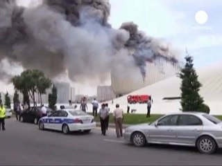 Azerbaïdjan : le centre culturel de Bakou détruit par...