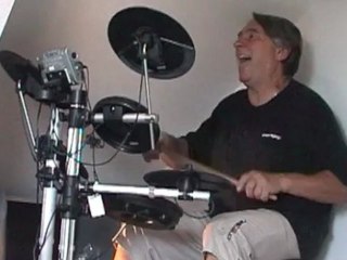 keep on rockin' - alvin lee - drum cover par Jean Luc ORY