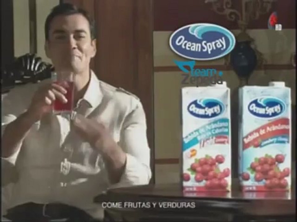 Anuncio David Zepeda @davidzepeda1 Ocean Spray