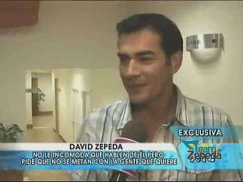 David Zepeda @davidzepeda1 defiende a su novia de críticas