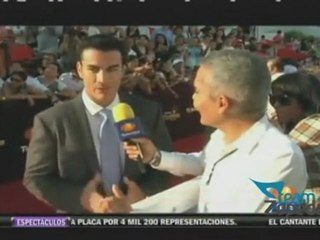 David Zepeda @davidzepeda1 el más aclamado en la alfombra