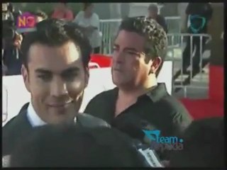 David Zepeda @davidzepeda1 el más esperado y ovacionado de la alfombra