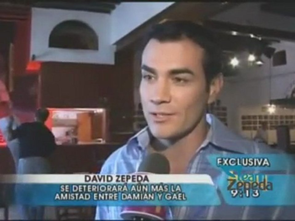 David Zepeda @davidzepeda1 habla sobre Damián y Elisa
