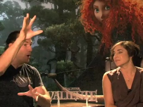Mark Andrews y Katherine Sarafian creadores de Valiente (Brave)