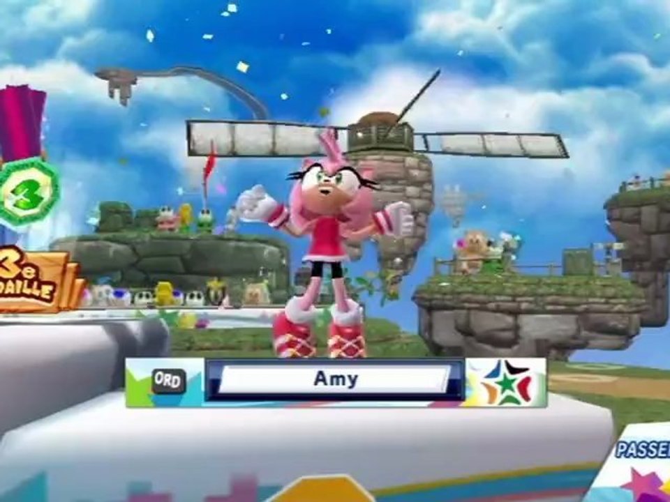 Mario et Sonic aux Jeux Olympiques de Londres 2012 - Lancer du Disque Rêve - Purple Comet