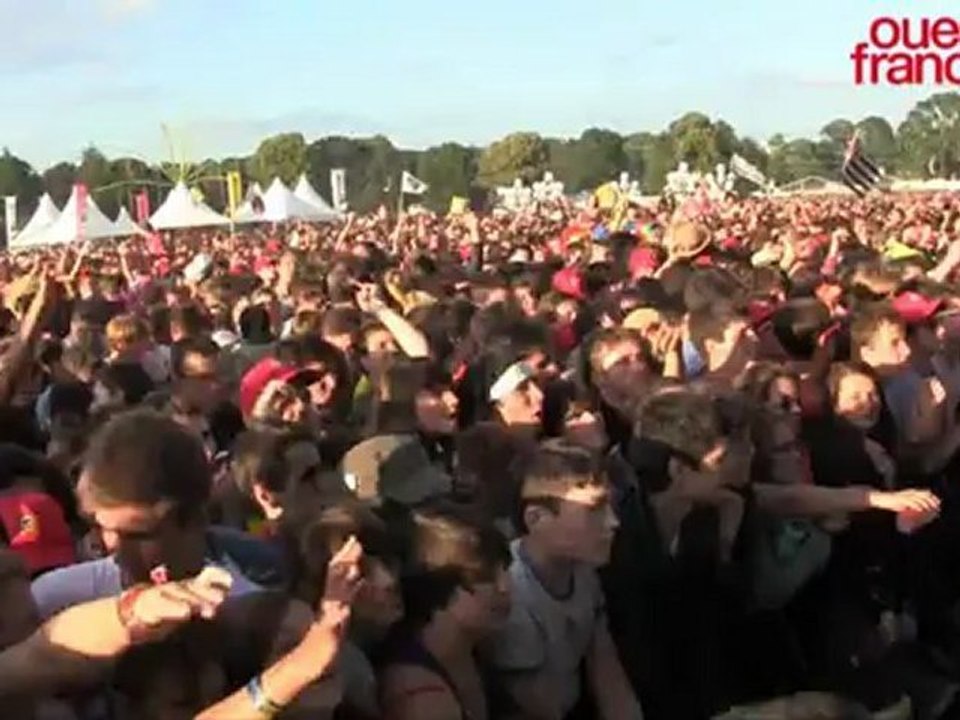 Vieilles Charrues 2012. Bloc party