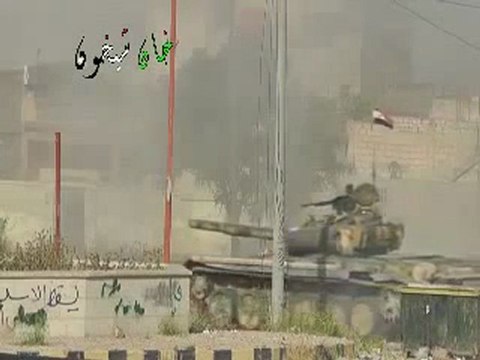 Syrian T-72 Tanks Attack