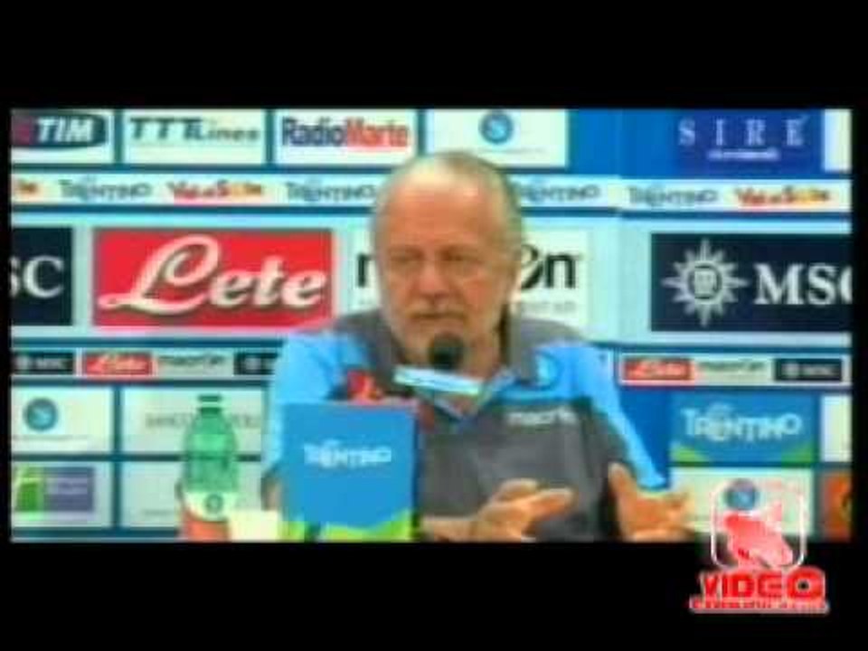 Dimaro (TN) - De Laurentis e la campagna acquisti del Napoli (live 19.07.12)