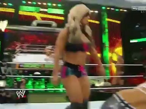 Layla, Kaitlyn and Tamina Snuka vs. Beth Phoenix, Natalya and Eve Torres