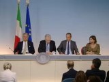 Roma - Conferenza stampa del Consiglio dei Ministri n.39 (20.07.12)