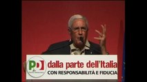 Roma - Dalla Parte dell'Italia - Intervento di Franco Marini (14.07.12)