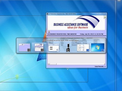Attendance Register Software Version 1.0