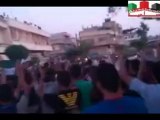 Syria 20   7   2012   فري برس حماه المحتلة مدينة سلمية مظاهرة في ساحة الحرية Hama