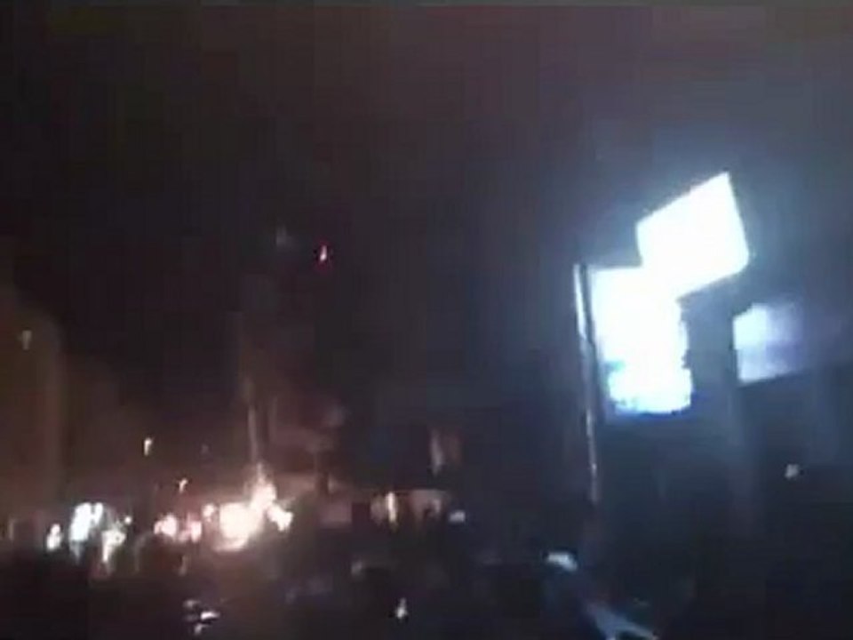 Syria فري برس حلب حي الشعار مسائية بعد صلاة التراويح 20 7 2012  Aleppo