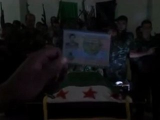 Syria فري برس  ادلب سراقب الشيخ ادريس  20 7 2012 Idlib