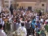 Syria  فري برس حماة مظاهرة الثوار في حي طريق حلب القديم جمعة رمضان النصر سيكتب بدمشق  20 7 2012 Hama