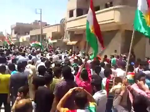 فري برس الحسكه ألند كوباني مظاهرة في جمعة رمضان النصر سيكتب في دمشق 20 7 2012 ج1 ALhasaka