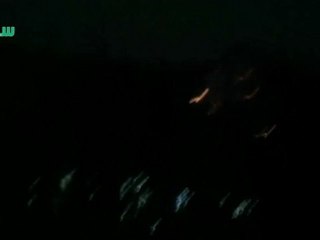 فري برس دمشق حريق في كتيبة الصواريخ على قاسيون  19 7 2012 ج1 Damascus