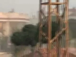 Syria فري برس إدلب  سراقب  القصف الصاروخي على المدينة 19ـ7ـ2012 Idlib