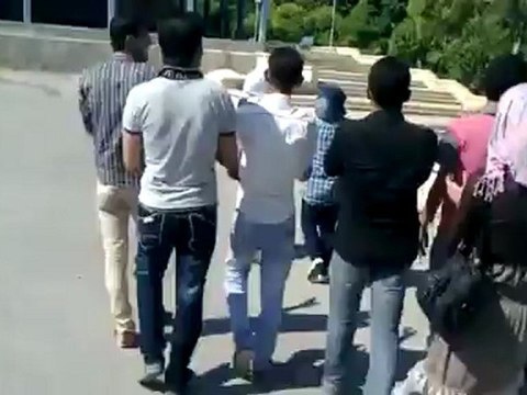 Syria فري برس حلب مظاهرة كلية العلوم حلب 18 7 2012 Aleppo