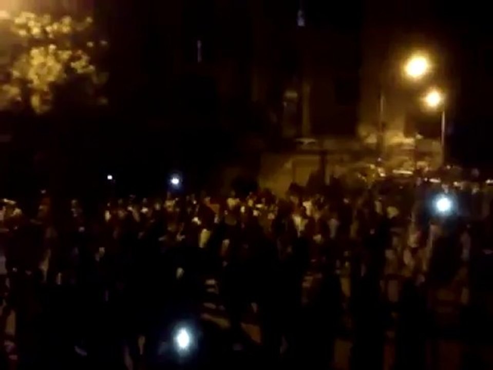 Syria فري برس حلب طريق الباب  حر حر حرية   18 7 2012 ج2 Aleppo