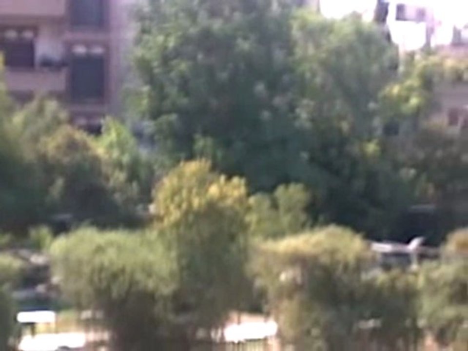 Syria فري برس ريف دمشق التل تكبيرات الأحرار على مآذن الجوامع  في حرنة بغية النصر القريب 19 7 2012 Damascus