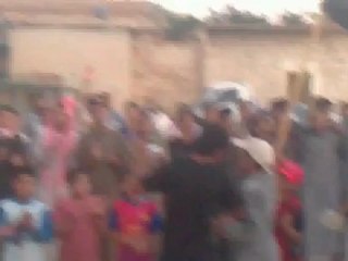 Syria فري برس ريف حلب الجنوبي قرية زمار  احتفال بمقتل رموز النظام 18  7 2012 Aleppo