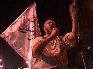 Syria فري برس  طرابلس كلمة أحمد القصص ابتهاجًا بمقتل الشبيحة  18 7 2012 Libanon