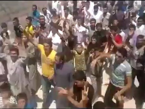 Syria فري برس ادلب بلدة التح مظاهرة حاشدة 17 7 2012 Idlib