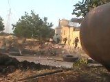 Syria فري برس حمص الرستن  عمليات مكثفة نصرة لحمص ودمشق  16 7 2012ج3 Homs