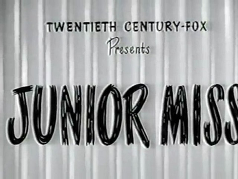Junior Miss 1945 (with Peggy Ann Garner) part 1 of 2