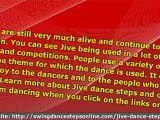Jive Dance Steps
