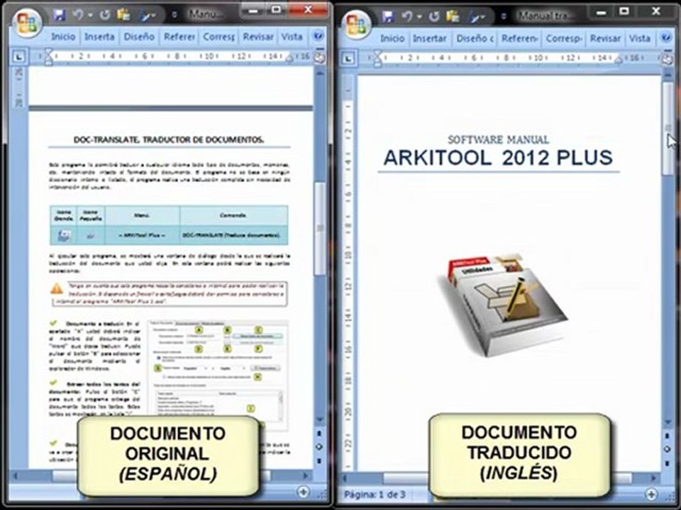 DOC-Translate, traduce automáticamente sus documentos, manteniendo el diseño original.