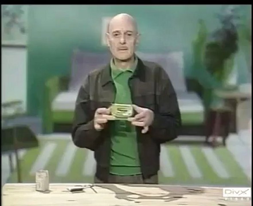 Fiche Bricolage du Professeur Choron - Porte Cigarette