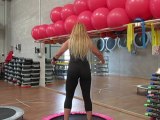 Monya fitness trampolino elastico allenamento spalle dorso petto spalle ALBESE FITNESS CENTER