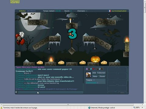 pour bien debuter dans transformice - leçon 3 - gagner 20 frommage facile