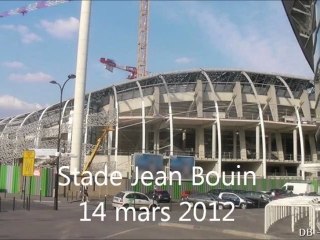 14/3/2012 avancement des travaux du stade Jean Bouin