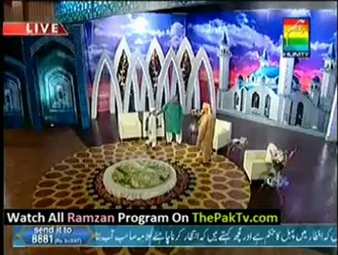 Noor e Ramzan Hum Ke Saath By Hum TV - 21st July 2012 (Aftar) - Part 4