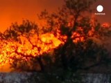 Seis bomberos heridos en los incendios de Portugal