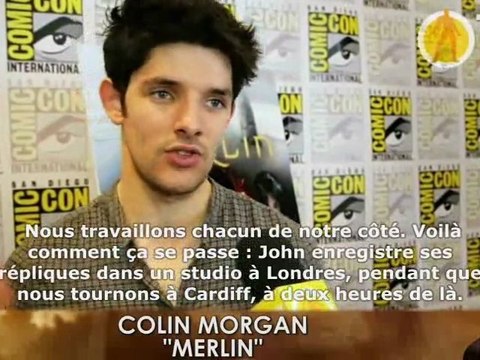 Colin morgan at Comic con San Diego 2012