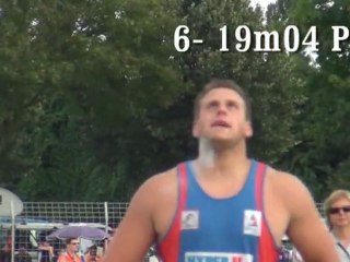 Bobo PB 6kg 19m04 France juniors juillet 2012 LENS