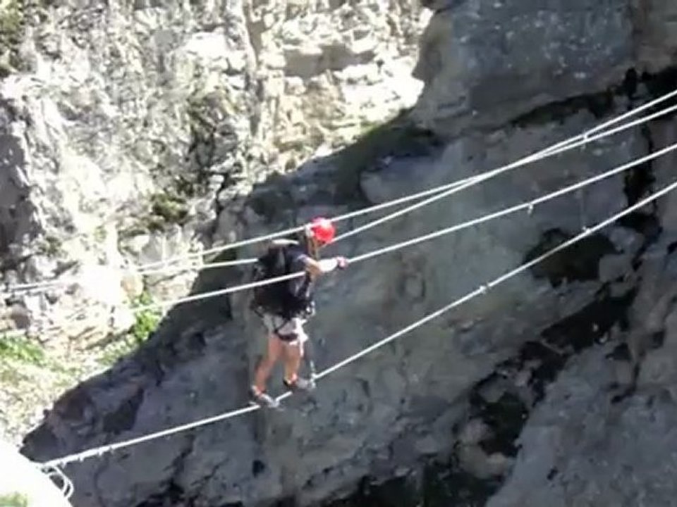 Via ferrata La Roselend 2