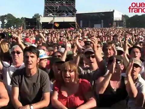 Vieilles Charrues 2012. Hubert-Félix Thiéfaine