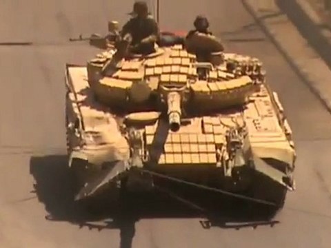 Syria T-72 tanks And BMP July 2012